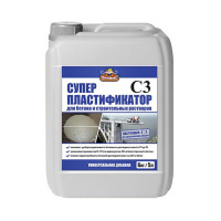 Суперпластификатор Оптилюкс для бетонов и строительных растворов 6кг/5л канистра