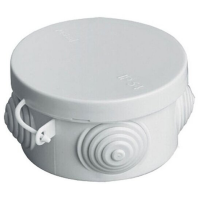 Коробка распред.ОП D65х40мм, крышка, IP54, 4вх. TDM