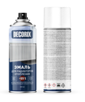 Эмаль для радиаторов +125°С белый глянцевый 520 мл DECORIX