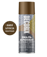 Эмаль с молотковым эффектом бронза 520 мл DECORIX