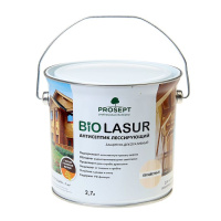Антисептик PROSEPT BIO LASUR лессирующий защитно-декоративный Бесцветный 2,7л