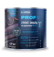Грунт-эмаль 4 в 1 Лакра Графит RAL 7024 PROF IT  1,7кг