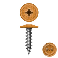 Саморез ПШ Daxmer 4,2х16 золотой дуб