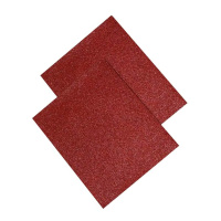 Шлифлист 230х280 Р100 тканевая основа, водостойкий (оксид алюминия) 10 шт в уп. Bohrer