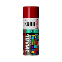Эмаль универсальная бордовая KUDO, 520 мл