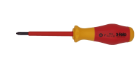 Отвертка диэлектрическая крестовая PH1*80 Felo