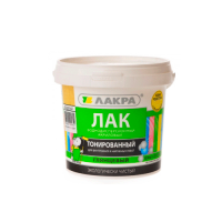 Лак в/д тонированный Лакра Орегон 0,9кг Л-С
