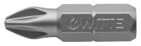 Вставка для шуруповерта PZ-1, 1/4, 25 мм /WITTE/
