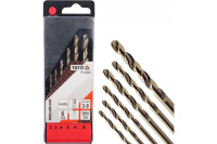 Набор сверл по металлу HSS-G Co5% кобальтовые (2-8 мм, 6 шт в наборе) Yato