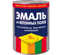 Эмаль для бетонных полов темно-красная 3л Новбытхим