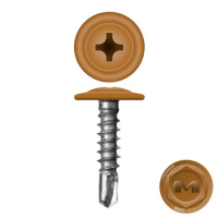 Саморез ПШС Daxmer 4,2х16 орех