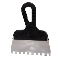 Шпатель с черной ручкой нерж.сталь