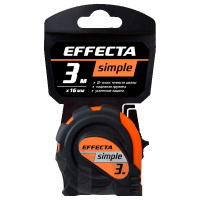 Рулетка EFFECTA Simple 3м / 16 мм