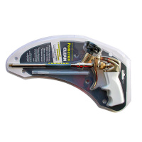 Пистолет для монтажной пены усиленный, тефлоновое покрытие иглы и кольца-адаптера Fomeron Clean