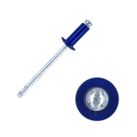 Заклепка DAXMER 4,0*10 ультрамарин синий RAL 5002 ал/ст