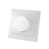 Диммер поворотный  СУ 1 кл. бел. 220В (керам. осн., 600 Вт) TDM Таймыр