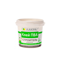 Клей ПВА Лакра универсальный Строитель 0,9кг Л-С