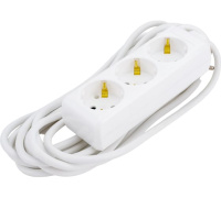 Удлинитель 3х5м с заземл. 16А IP20 У03 2P+PE 250В 3х1 IEK
