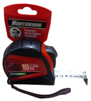 Рулетка с автостопом и магнитом 10 м х 25 мм 