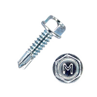 Саморез по металлу Daxmer без шайбы 6,3*25 Цинк сверло №3