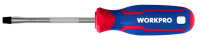 Отвертка шлицевая 3,0х75мм CR-V WORKPRO