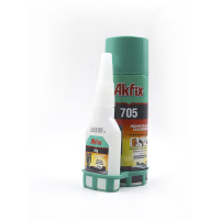 Клей Akfix 705 Набор для склеивания (B65 гр + 200 мл)