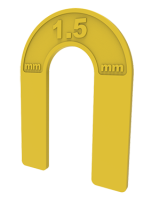 Подкова многоразовая 1,5 мм 50 штук DECOR