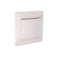 Выключатель СУ 1 кл. 10А бел. (керам. осн.) TDM Таймыр