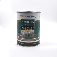 Эмаль алкидная для радиаторов Лакра Бел. п/мат. 0,9кг Л-С