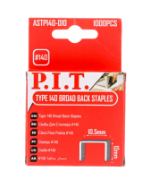 Скобы для степлеров Тип 140, 10 мм, 1000 шт. в уп. P.I.T.