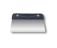 Шпатель зубчатый А2, пласт.ручка, для нанесения клея 200 мм