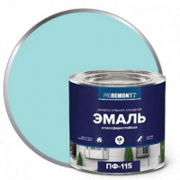 Эмаль ПФ-115 Мятный RAL 6027 1,9кг Л-С PROREMONTT