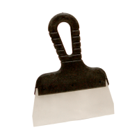 Шпатель с черной ручкой нерж.сталь  150