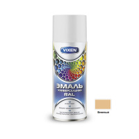 Эмаль  универсальная  бежевый (RAL 1001)  520мл VIXEN