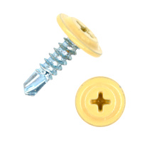 Саморез ПШС Daxmer 4,2х19 слоновая кость RAL 1014