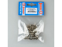 Гвозди декор. 20мм мет. никель 50шт
