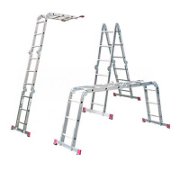 Лестница алюминиевая трансформер  (4х6) 6,5м