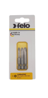 Бита крестовая PH 1/PH 2/PH 3X50, 3 шт в блистере Felo