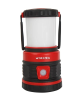 Фонарик светодиодный  80-200LM перезаряжаемый WORKPRO