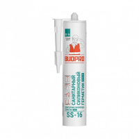 BUDPRO SS-16 герметик санитарный силиконовый ,белый, 240 мл