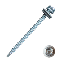 Саморез кровельный Daxmer 4,8*70 цинк сверло №1