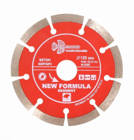 Диск отрезной алмазный сегментный сухой/мокрый рез 125*2,2*22,23 New Formula Trio-Diamond