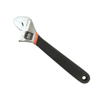 Ключ разводной 150мм сталь 45 обрезиненная ручка Bohrer