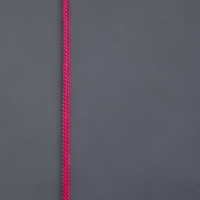 Шнур полипропиленовый плетеный 4 мм 16 прядный сердечник НЕОНОВЫЙ