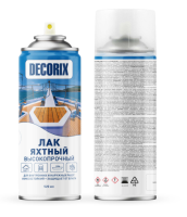 Лак яхтный акриловый бесцветный матовый 520 мл DECORIX