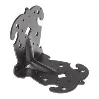 Уголок крепёжный фигурный УКФ 70-70-60-У черный матовый