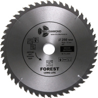Диск пильный 250*32*48Т Forest Long Life Trio-Diamond