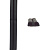 Уплотнитель самоклеящийся D14х12 (чер.) - 40 м. Shaper