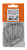 Гвозди финишные оцинкованные 1,8х40 (100 гр.) пакет
