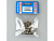 Гвозди декор. 20мм мет. никель 50шт